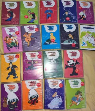 Colección 18 DVDs Dibujos Animados Clásicos.