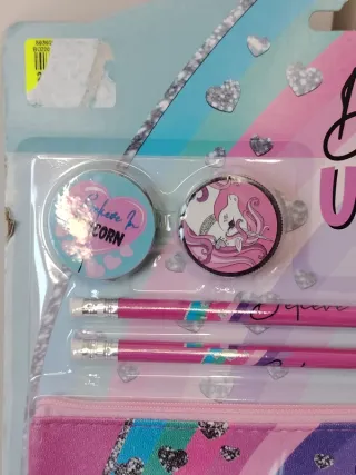 Conjunto de Papelería Unicornio