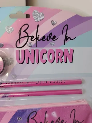 Conjunto de Papelería Unicornio
