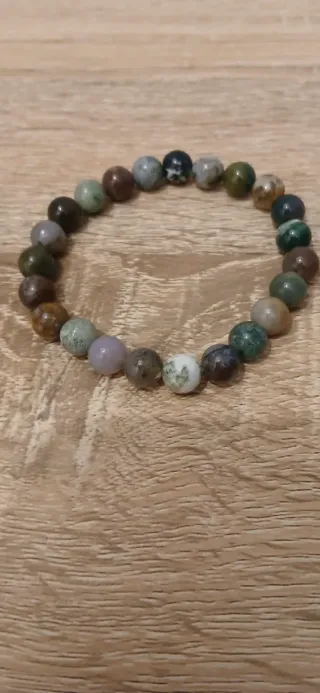 6 PULSERAS DE MINERALES