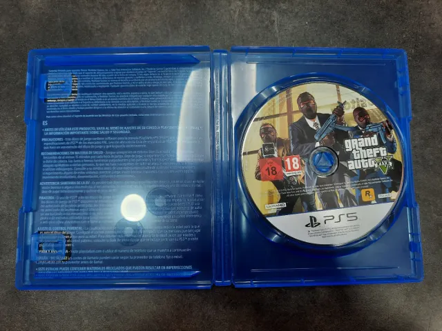 Juego PS5 Grand Theft Auto V