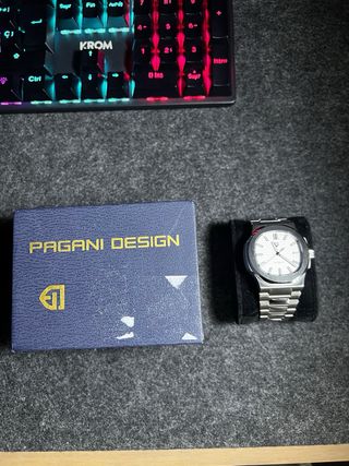 Reloj Pagani Design PD-1728 Plata Blanco