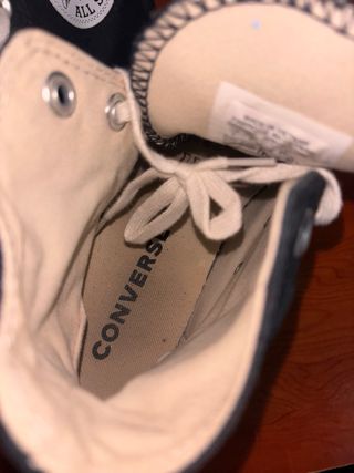 Zapatillas Converse Mujer Negras y Blancas