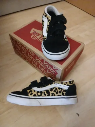 Zapatillas Vans Leopardo Talla 25.5