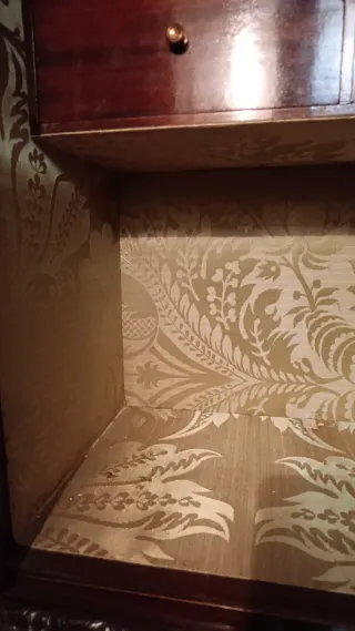 Mueble bar caoba Reina Ana