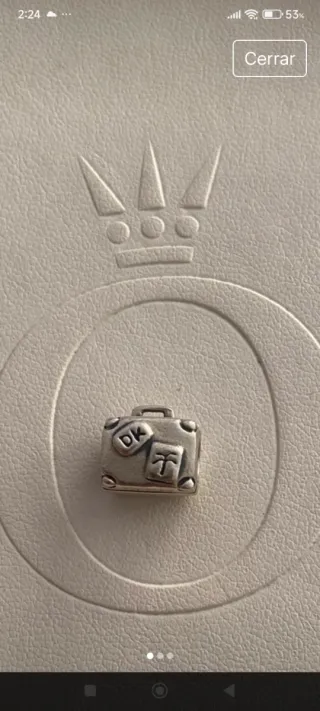 Pandora Charm Viajes Maleta DK