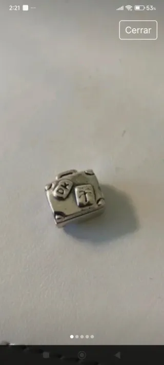 Pandora Charm Viajes Maleta DK