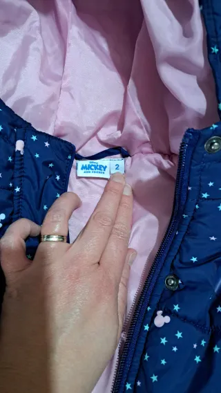 Chaqueta ligera niña Disney Mickey