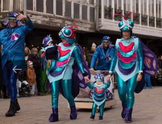 Disfraz Mosca Hecho a Mano