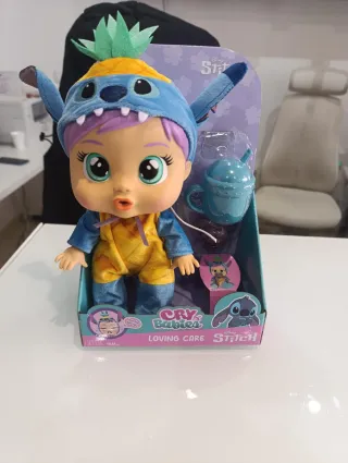 Muñeca bebes llorones Stich