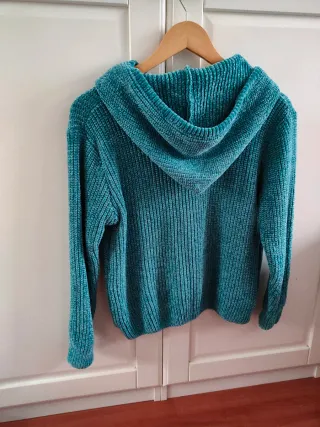 Jersey suave con capucha, Talla Única