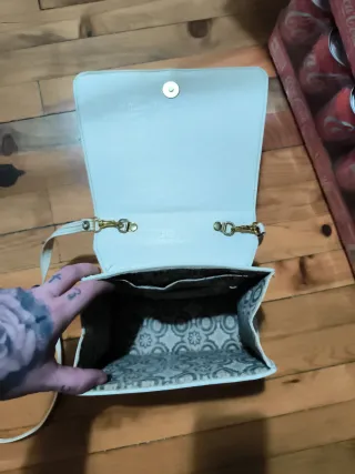 Bolso de hombro LETHU beige