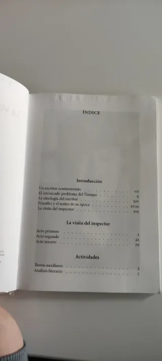 La visita del inspector, de Vicens Vives.