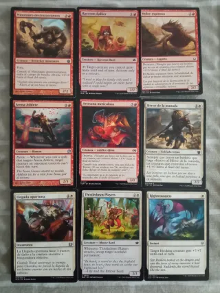 Mazo Magic 60 cartas Rojo/Blanco