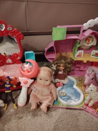 Lote Brinquedos Disney DC Fisher-Price