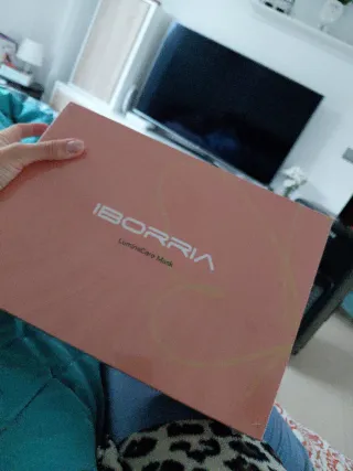 Mascarilla Facial LED IBORRIA Blanco