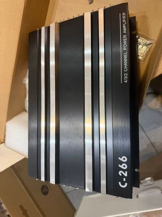 Amplificador Audio para Coche de 4 Canales, 12V Am