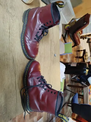Botas Dr. Martens granate