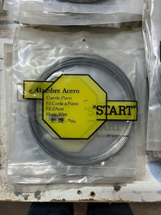 Alambre Acero START Cuerda de Piano
