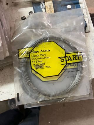 Alambre Acero START Cuerda de Piano