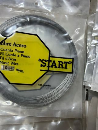 Alambre Acero START Cuerda de Piano