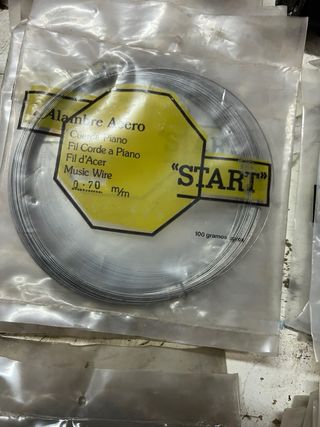 Alambre Acero START Cuerda de Piano