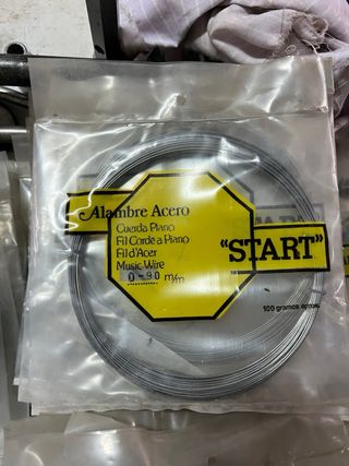 Alambre Acero START Cuerda de Piano