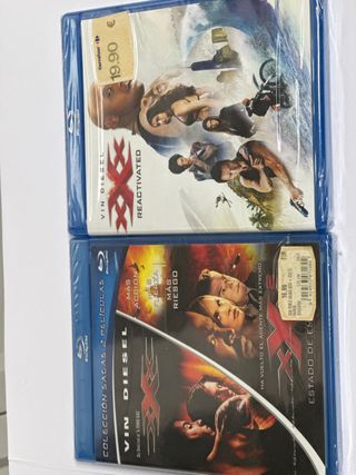 Pack 2 Películas Blu-ray Vin Diesel XXX
