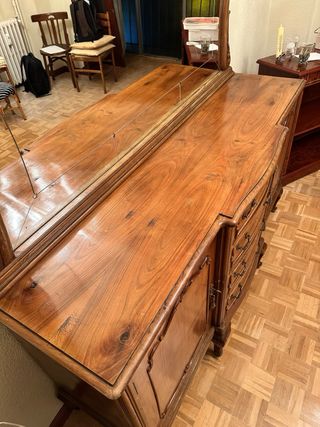 Cómoda vintage de madera SIN ESPEJO