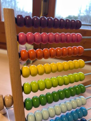 Abaco de madera IKEA