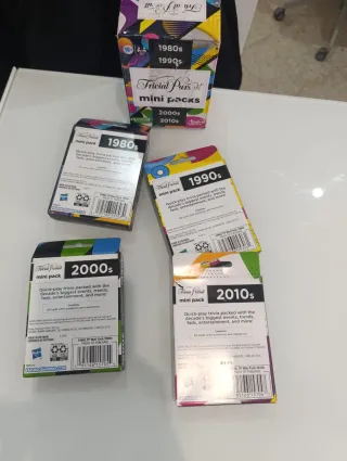 Trivial Pursuit Mini Packs (1980s-2010s)