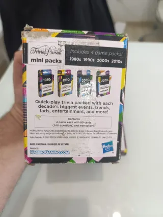Trivial Pursuit Mini Packs (1980s-2010s)