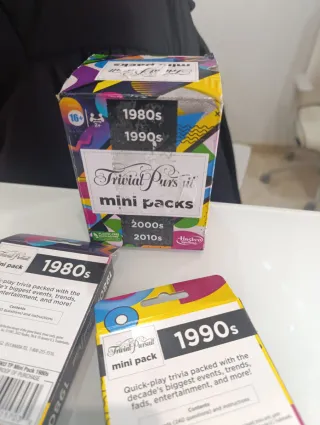 Trivial Pursuit Mini Packs (1980s-2010s)
