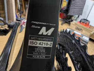 Cuadro Megamo Pulse Elite 2023 + Deda Alanera