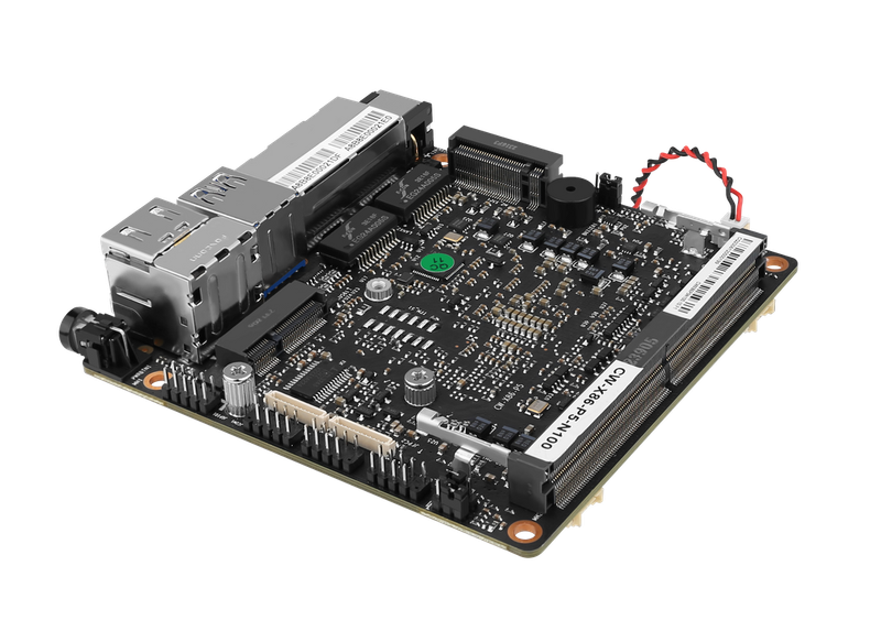 CWWK X86-P5-N100, FANLESS, DDR5, M.2 NVMe, 2x2.5G