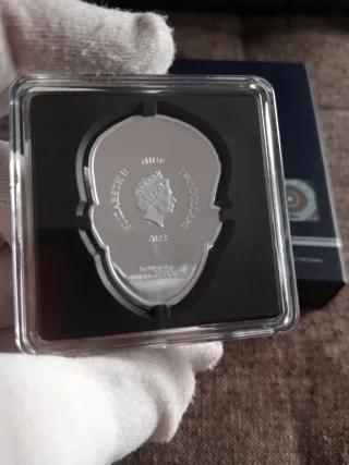 Moneda Plata 1 onza Faces of Gotham Robin DC