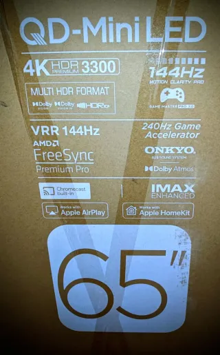 TCL 65C855 Google TV Oferta QD-MiniLed Premium