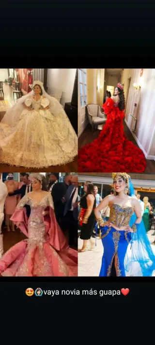 Pack Vestidos Novia Gitana