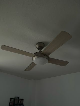 Ventilador de techo moderno