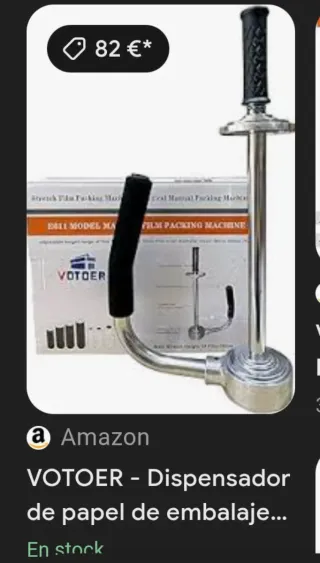 Dispensador VOTOER papel embalaje