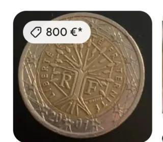 Moneda 2 Euros Francia 2017