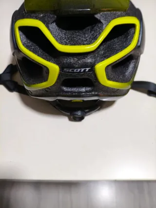 Casco Scott Céntric Plus Amarillo
