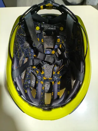 Casco Scott Céntric Plus Amarillo