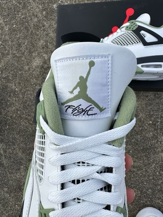 Scarpe Air Jordan 4 Seafoam Verde e Bianco