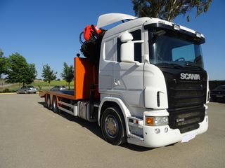 Scania G 400-CAMIONES PORTAMAQUINARIAS