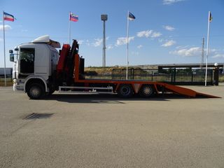 Scania G 400-CAMIONES PORTAMAQUINARIAS