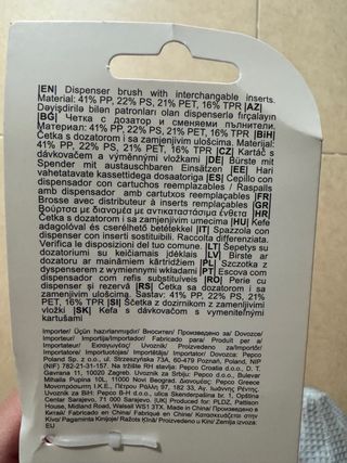 Cepillo dispensador Pepco Home