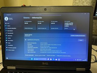 Portátil Dell Latitude E5470 -i5 - 8GB RAM