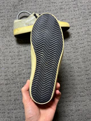 Golden Goose Superstar Talla 36 Beige/Rojo