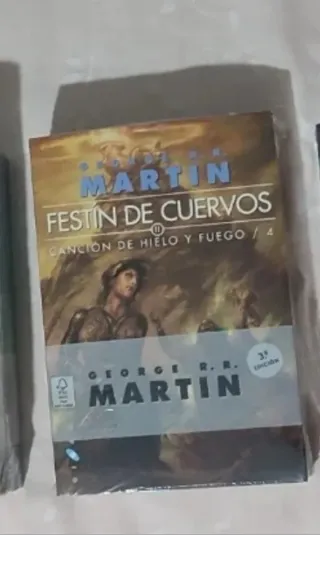 Libro Juego de tronos vol. 4 Festín de cuervos